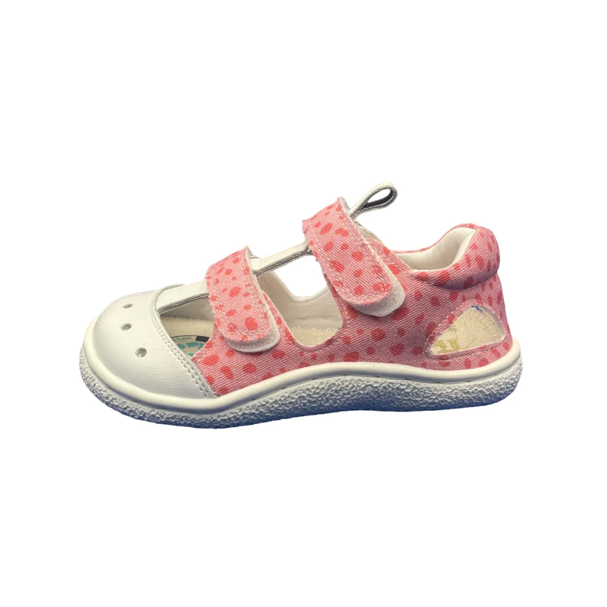 Tipsietoes sandalias de cuero + lona 2025, novedad de verano, zapatos de playa para niños y niñas, zapatos informales descalzos para niños, moda deportiva ligera - imagen 2
