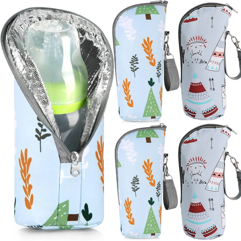 Nueva moda, bolsas de mano enfriadoras para biberones, bolsa enfriadora de leche materna aislada, dispositivo de aislamiento para biberones, accesorios para bolsas de mamá