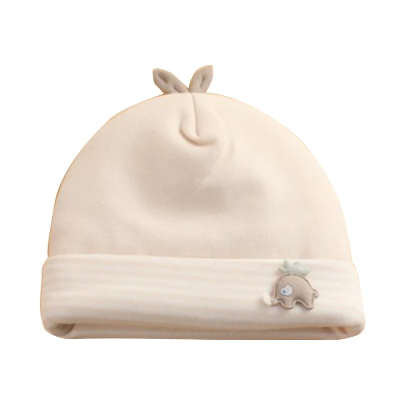 beige hat B(0-3M)