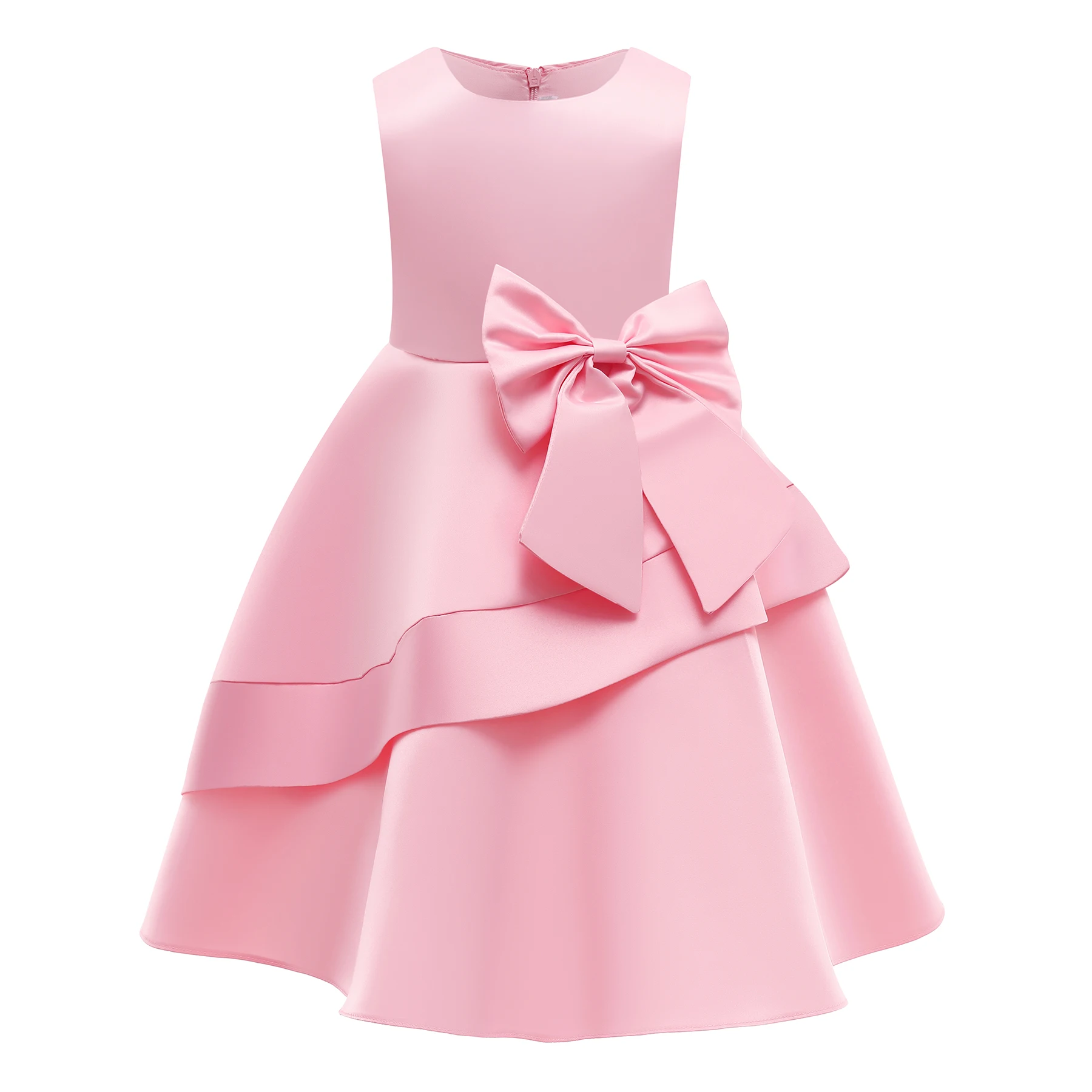 Vestido de fiesta infantil con tutú elegante para boda y actuación - imagen 2