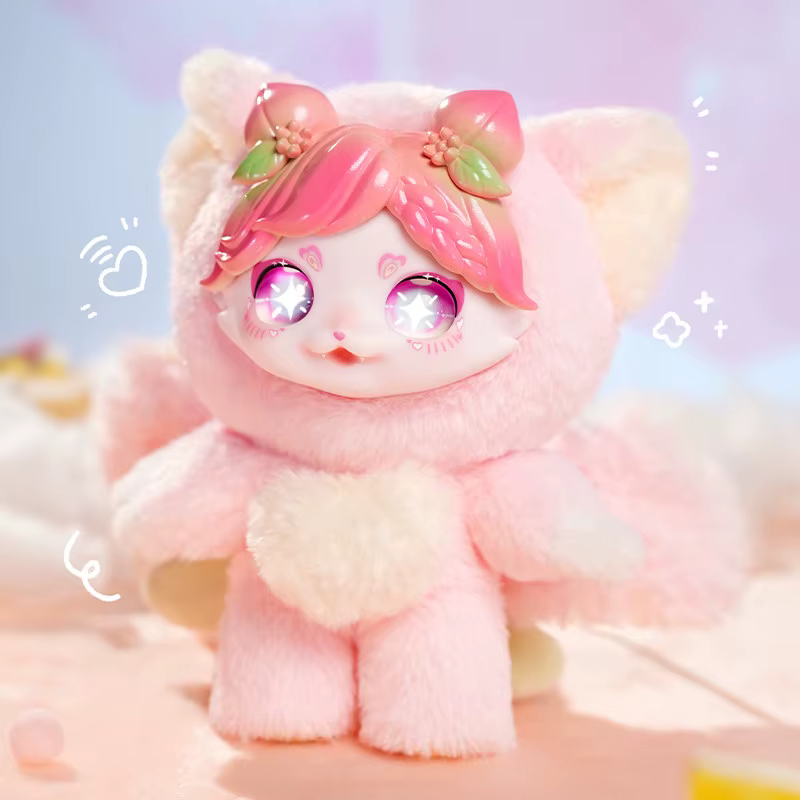Animal Story Muñeca sorpresa de vinilo y felpa – Colgante para niñas - imagen 2