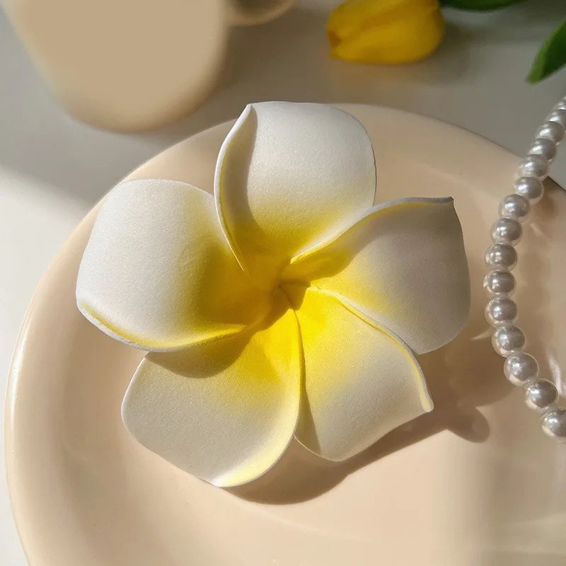 Pinzas para el pelo con forma de flor degradada para mujer y niña, Clips dulces, tocados de diseño, pasador Retro, accesorios de horquilla, 1 ud. - imagen 4