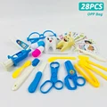 28pcs blue