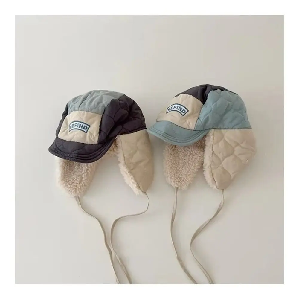 Nuevos gorros cálidos y cómodos para invierno, gorros de lana suave con orejeras, gorro de lana de cordero, gorro con protección para los oídos para niños y niñas