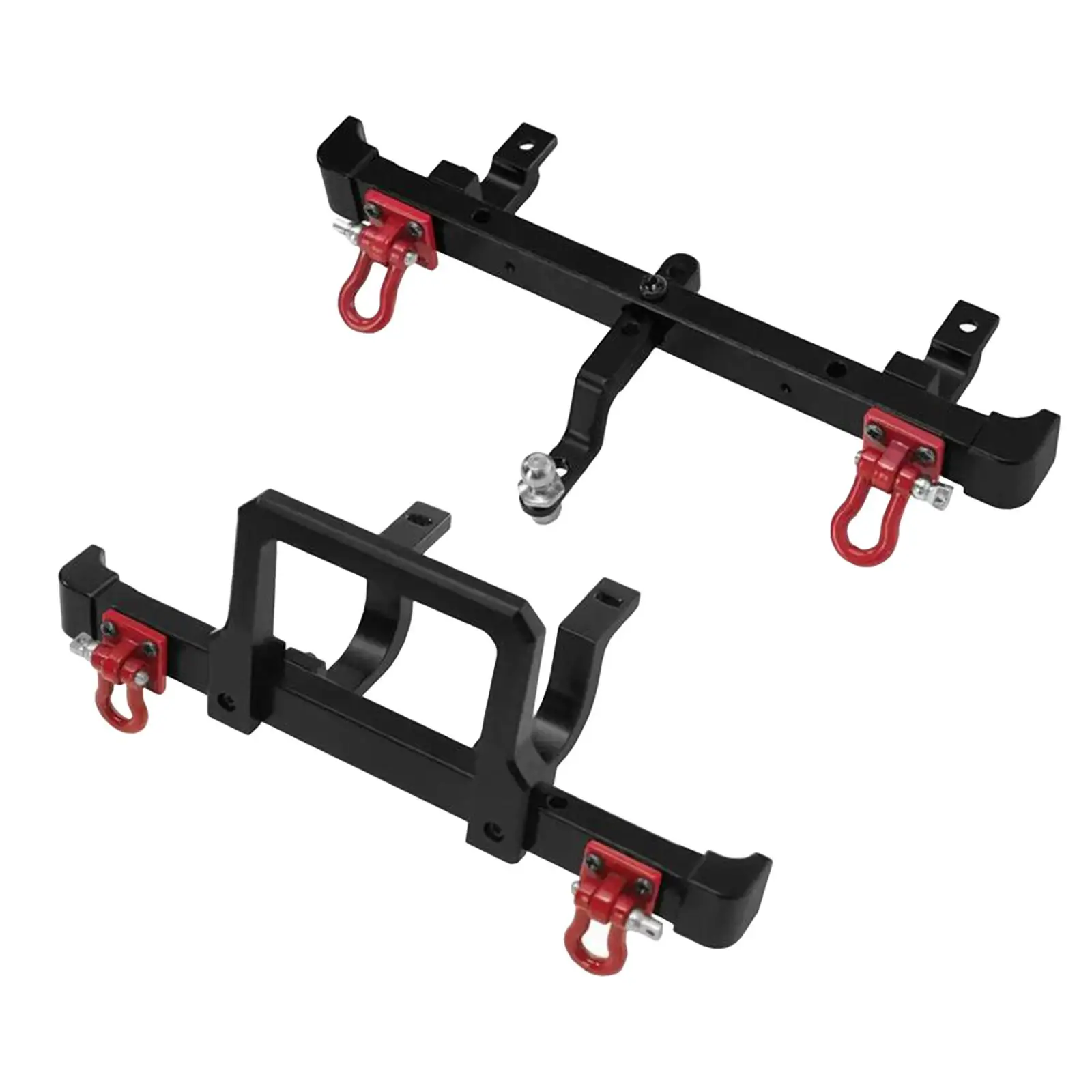 1:12 Scale RC Front Rear Bumper Upgrade Parts Sturdy Replacement for MN82 RC Car Model