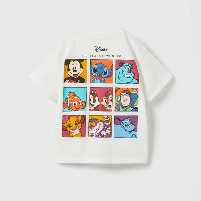 Camiseta Mickey Mouse manga corta para niño – Moda estampada verano - imagen 3
