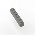 200pcs dark grey
