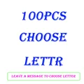 100pcs choose letter