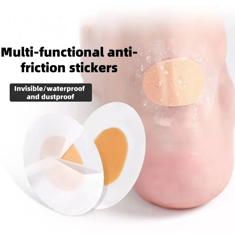 Pegatinas para zapatos, revestimientos, pegatinas de silicona de tacón alto, 10 Uds., pegatinas para aliviar el dolor, almohadillas de cojín hidrocoloide adhesivas para el cuidado de los pies - imagen 4