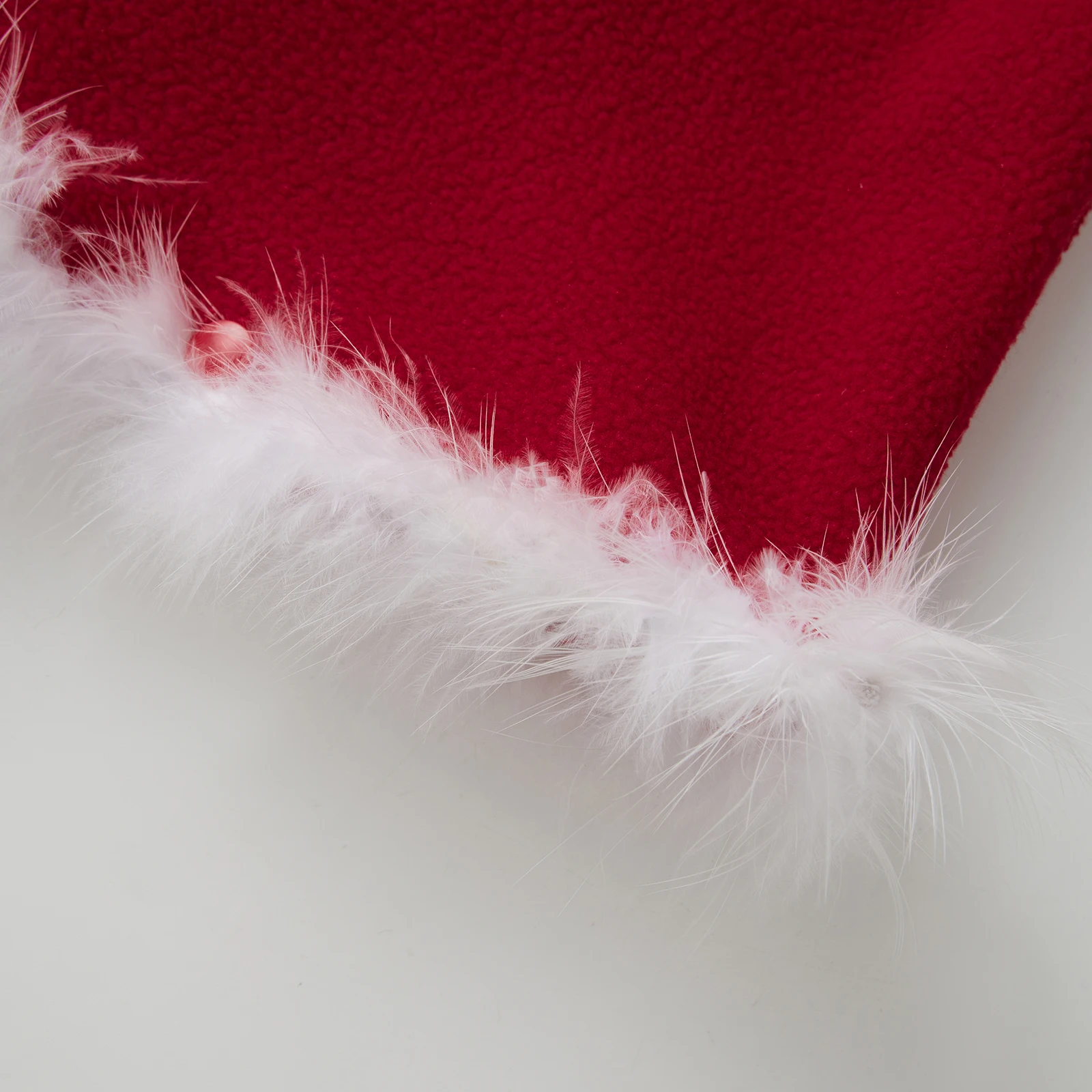 SUNSIOM Capa navideña con capucha para bebé, capa roja de piel, disfraz de Papá Noel de manga larga, ropa de invierno para recién nacido - imagen 5