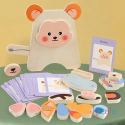 Juguetes Montessori de madera para niños - Emociones y lógica