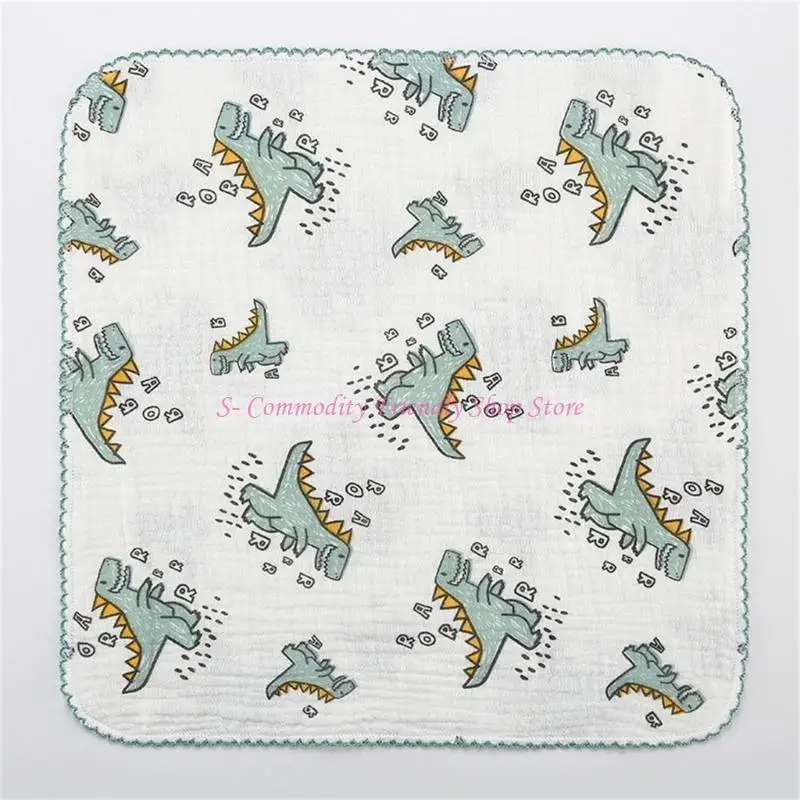 Toalla de eructos para bebé, muselina absorbente de varias capas - imagen 5