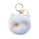 white cat yellow eye