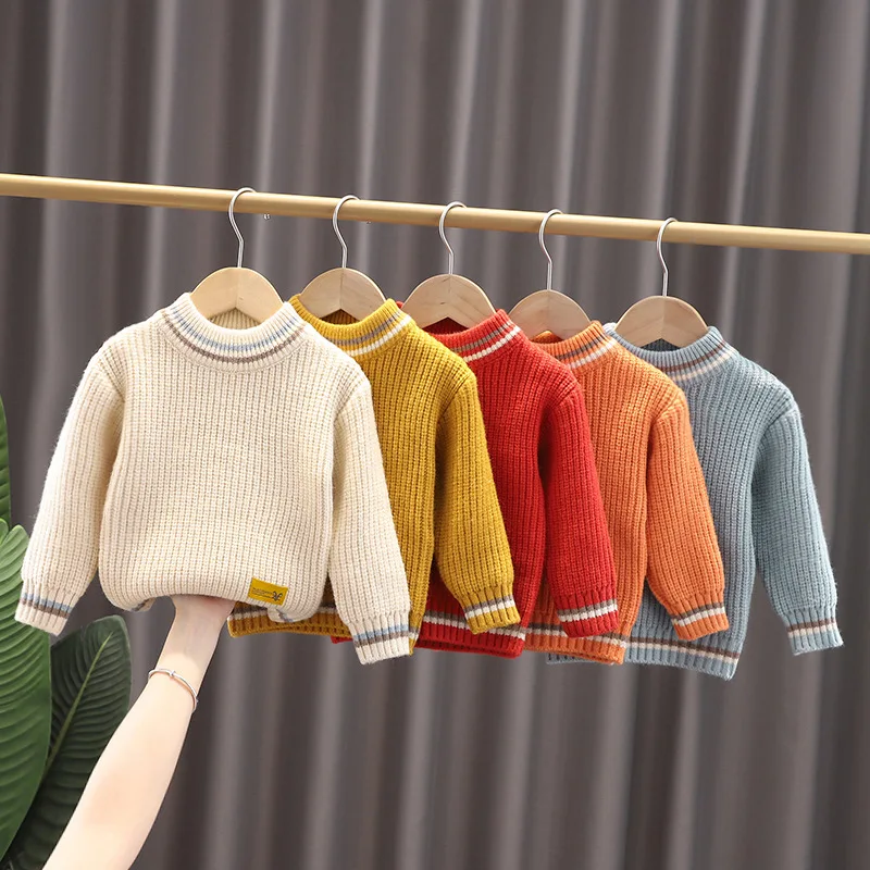 Suéter de punto acolchado para bebé y niño otoño invierno - imagen 5