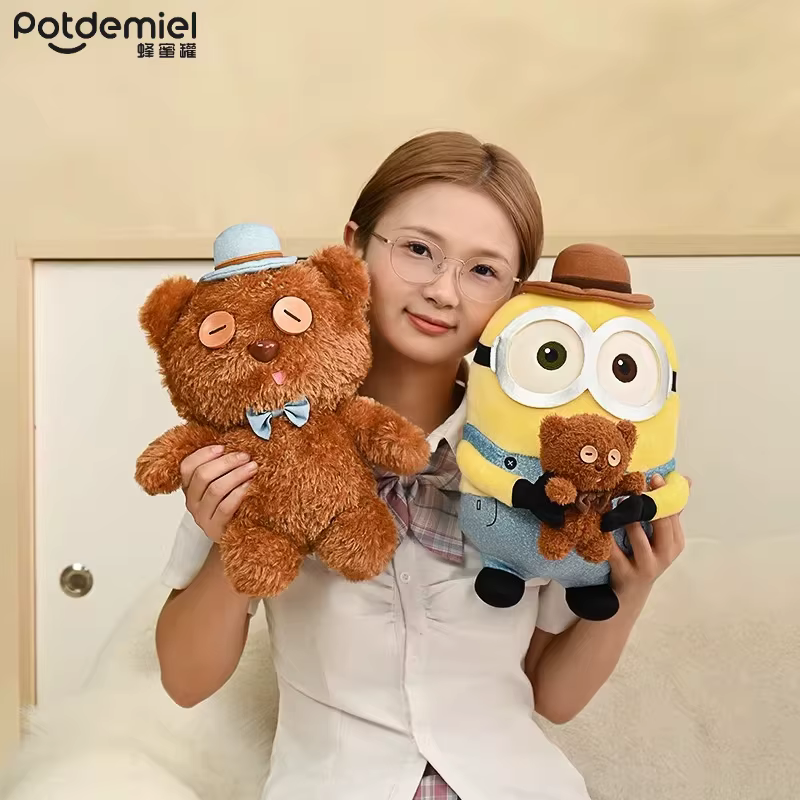 Potdemiel Minion Tim Bear peluche suave para niños