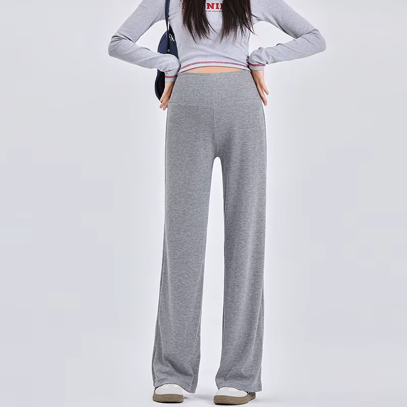 Pantalones premamá de pierna ancha con efecto adelgazante - imagen 5