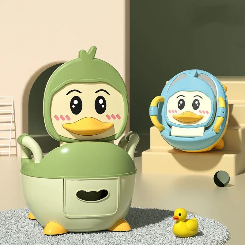Orinal infantil tipo taburete con asiento ergonómico para niños - imagen 3