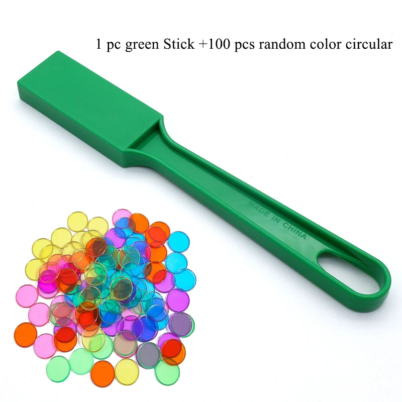 green-100pcs chips