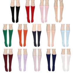 Calcetines de tubo medio para muñecas BJD – Color caramelo