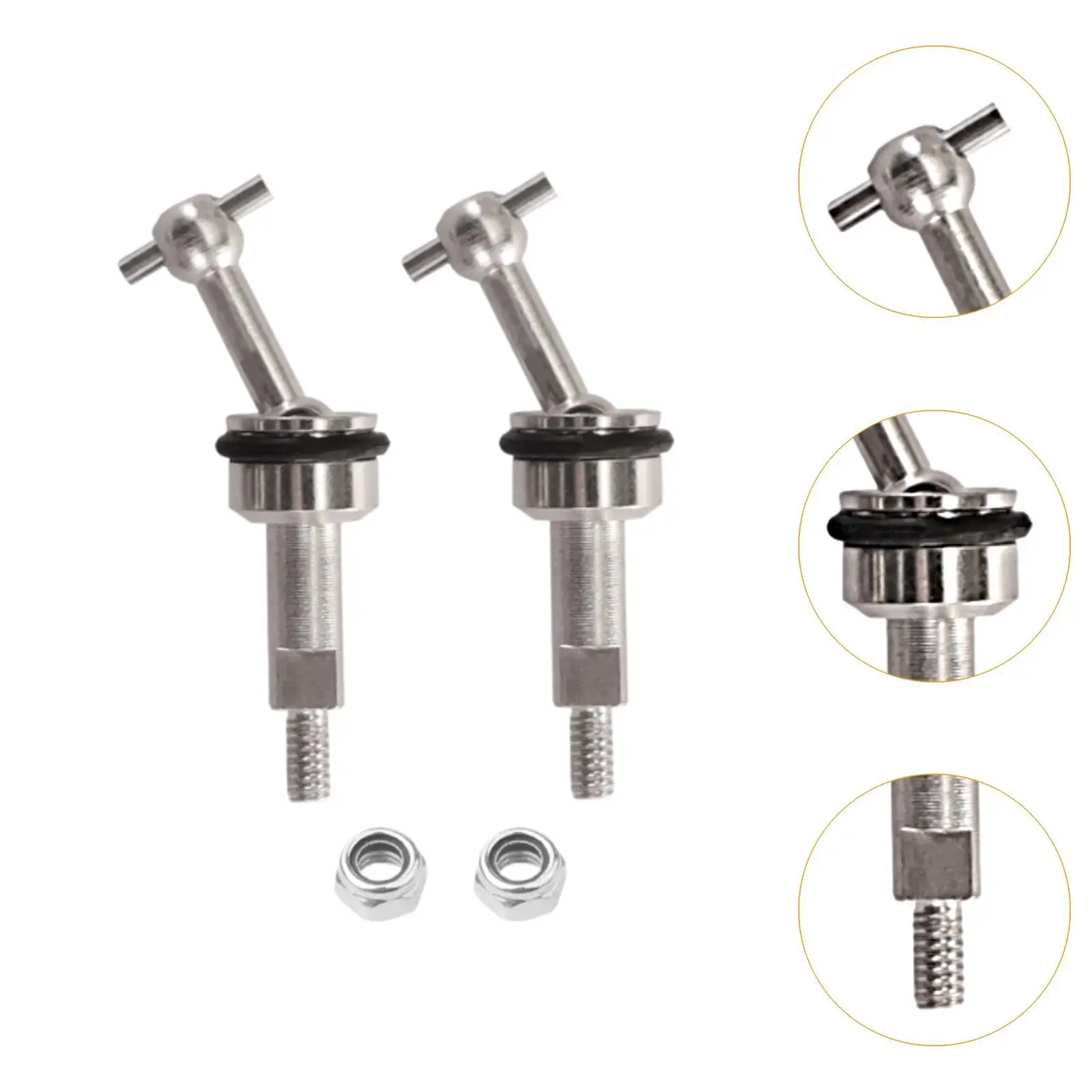 1/28 RC Joint Shafts Universal Driveshaft for K969 K979 1/28 Mini-q Mini-z Iw04M 284131 P929 P939 RC Car Replacement Part