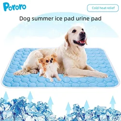 Pororo Tapete Refrescante para Mascotas - Malla de tres capas, TPU