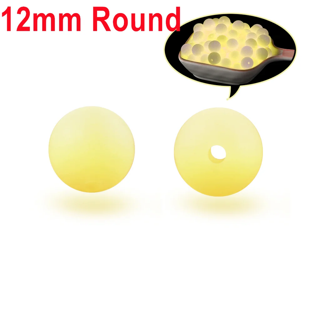 12mm cream yellow