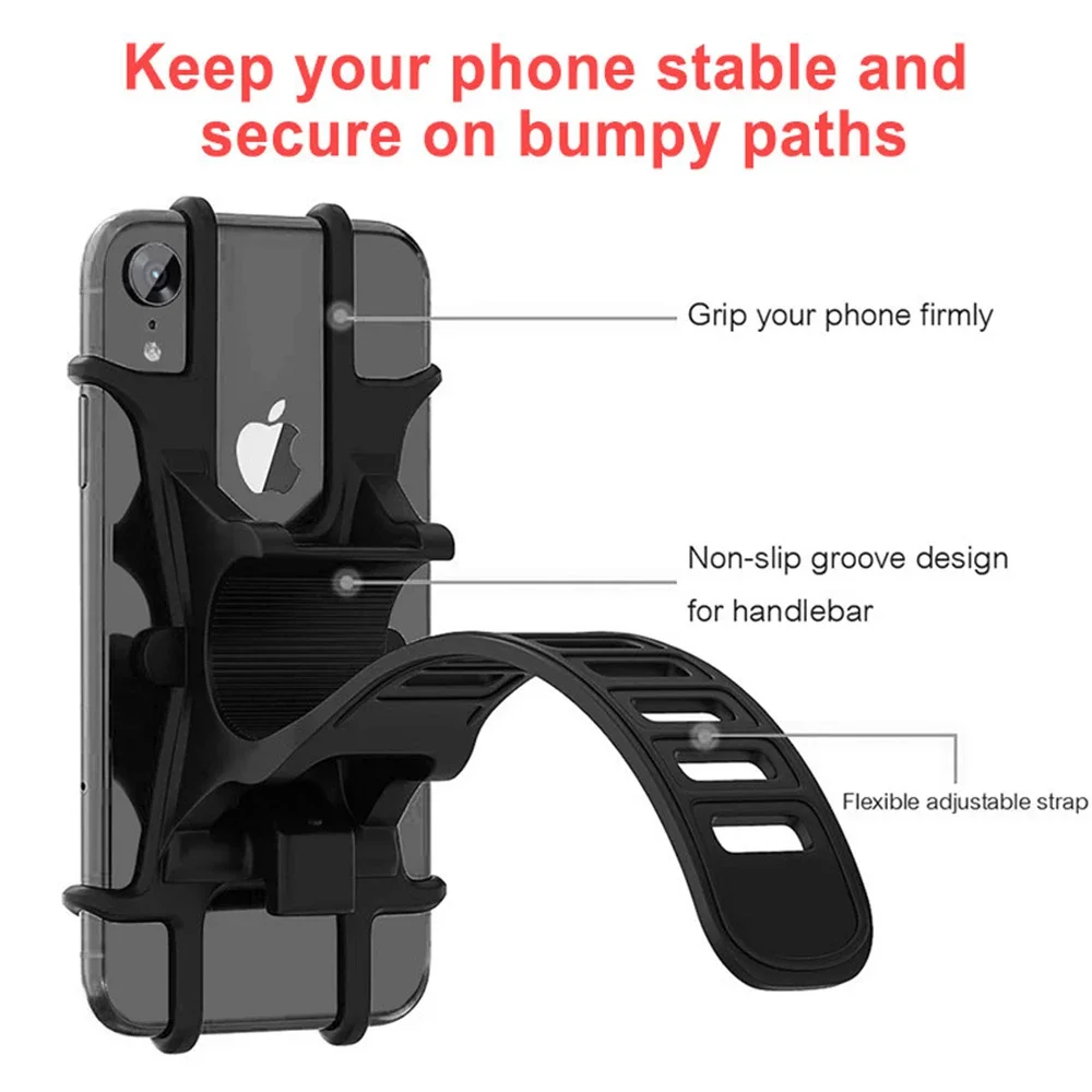 Soporte Universal de Silicona para Teléfono en Cochecito Bebé - imagen 4