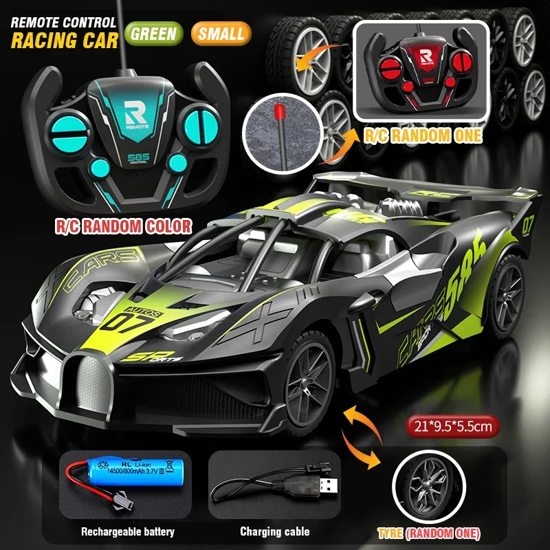 Coche RC teledirigido: carreras y drift para niños - imagen 3