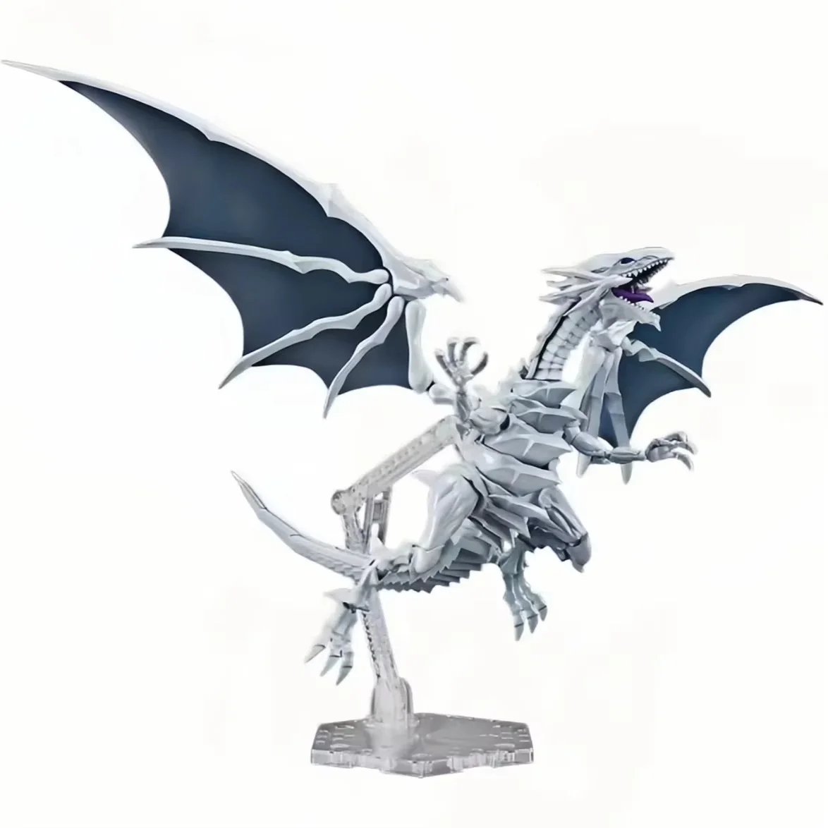 Yu-Gi-Oh – Figura dragón blanco de ojos azules para montar - imagen 5