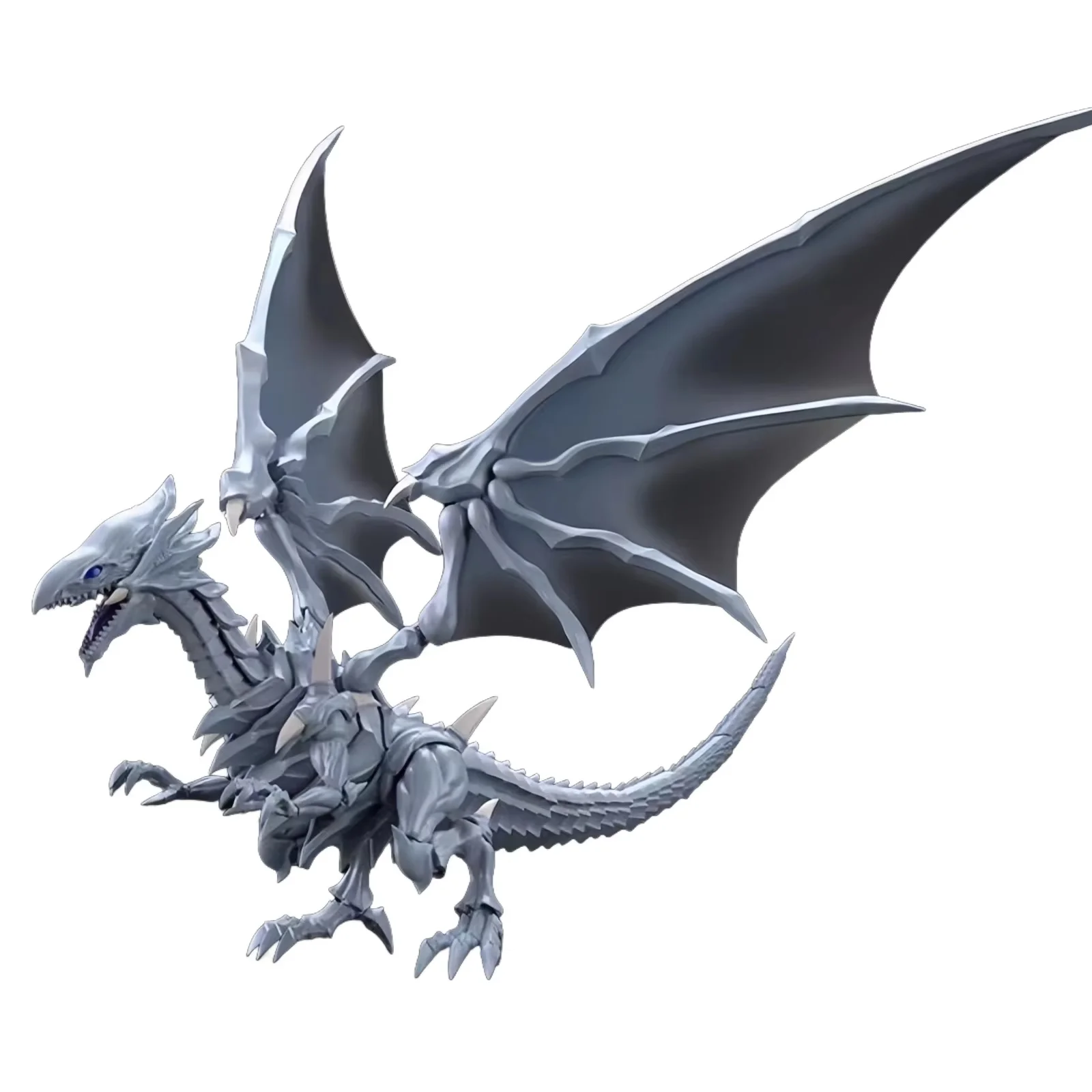 Yu-Gi-Oh – Figura dragón blanco de ojos azules para montar - imagen 4