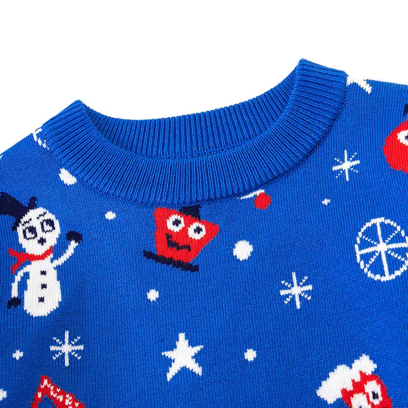 Suéter de Navidad para niño – Punto cálido Papá Noel - imagen 4
