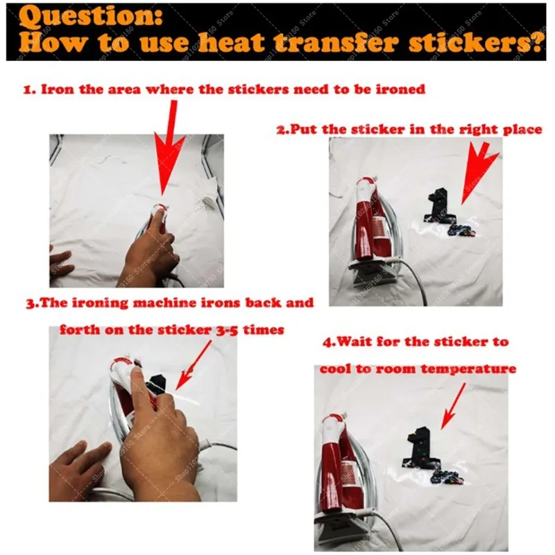 Parches de planchado de película Wickeds, apliques de ropa de moda de Anime, calcomanía DIY, pegatina de transferencia de calor, camiseta, bolsa, decoración, regalos de navidad - imagen 4