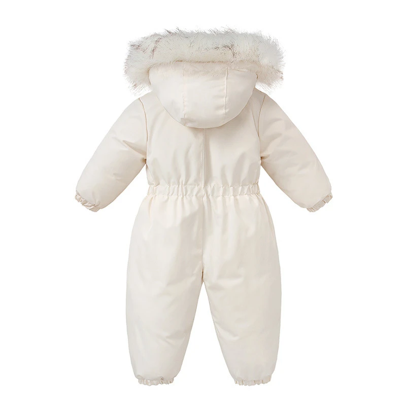 Mono de invierno para bebé – Terciopelo térmico e impermeable - imagen 3