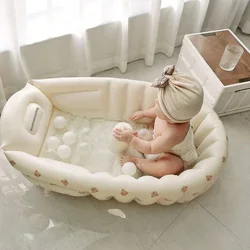 Bañera hinchable antideslizante para bebé – Plegable ideal para viajes