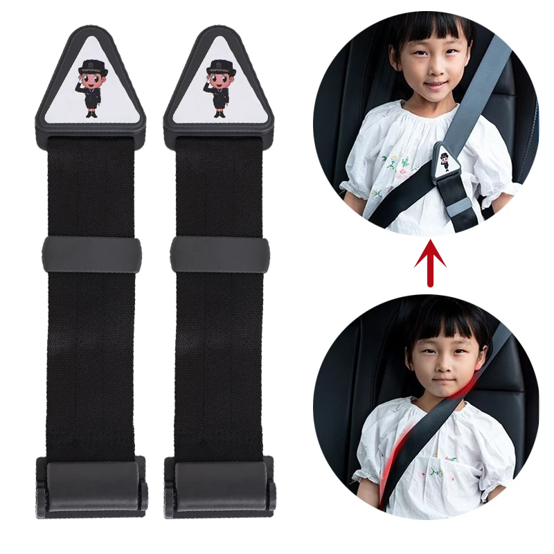 Cinturón seguridad niños - Vista principal hebilla universal ajustable
