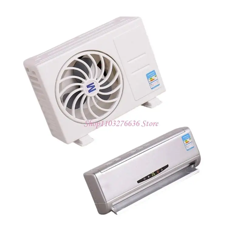 Mini aire acondicionado Solar seguro para niños R6FD, modelo para casas muñecas, juego creativo y actividad aprendizaje - imagen 5