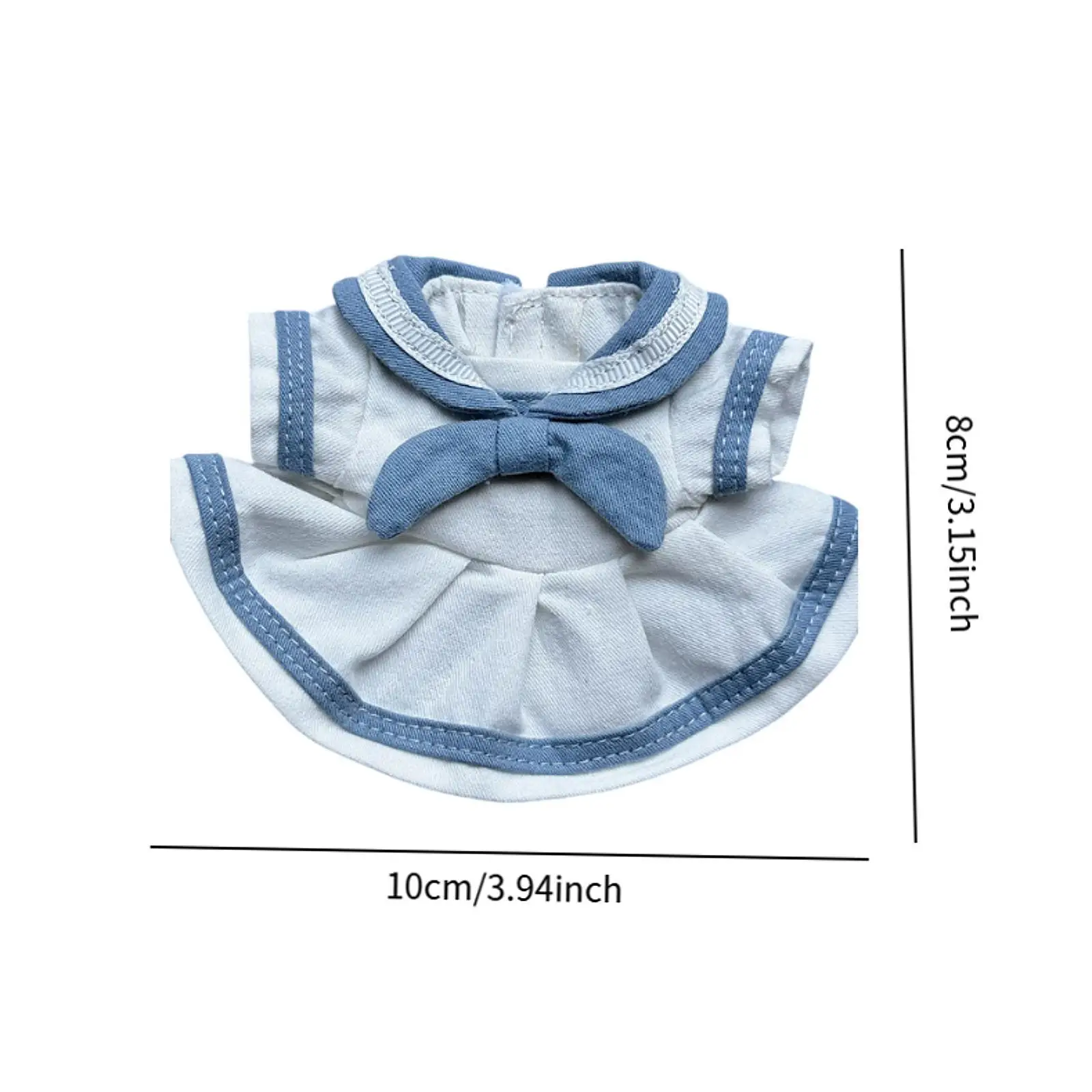 Dolls Dress Handmade Clothing for 10-15cm Dolls Dress up Thanksgiving Gifts