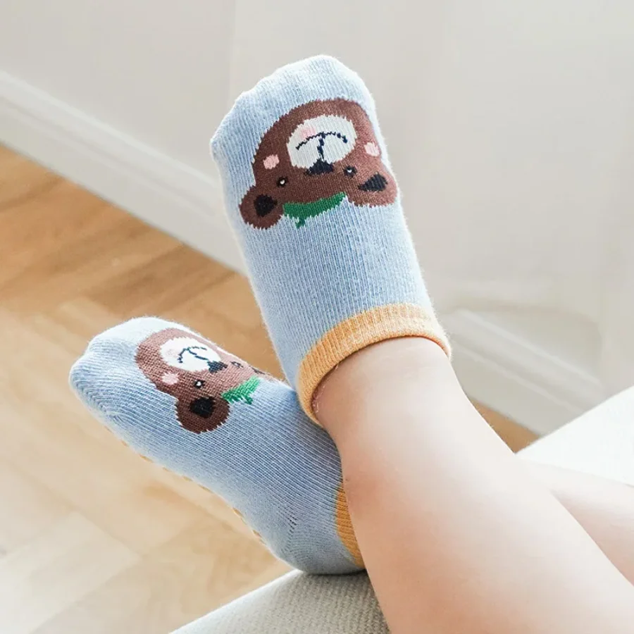 Calcetines de algodón con estampados animales para niños - Cómodos y transpirables - imagen 4