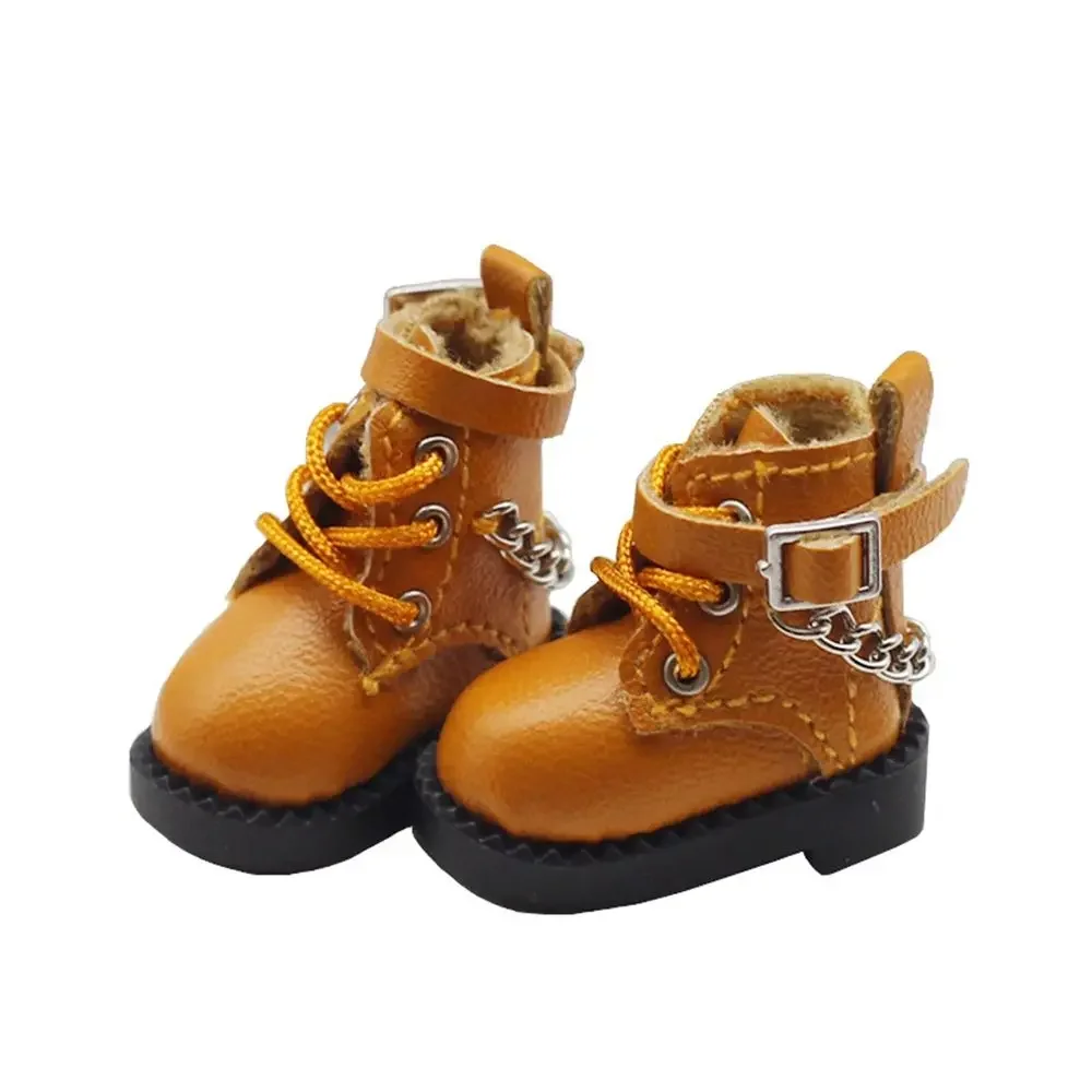 Botas de piel para muñecas – Zapatos informales artesanales unisex - imagen 4