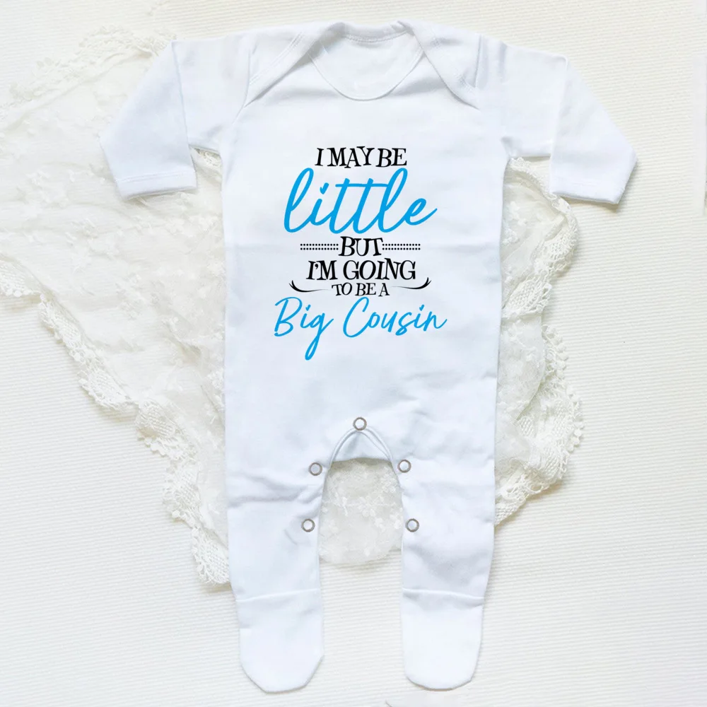 Babygrow-body para bebé, ropa de dormir de un primo grande, Body de bebé, trajes de regreso A casa - imagen 5