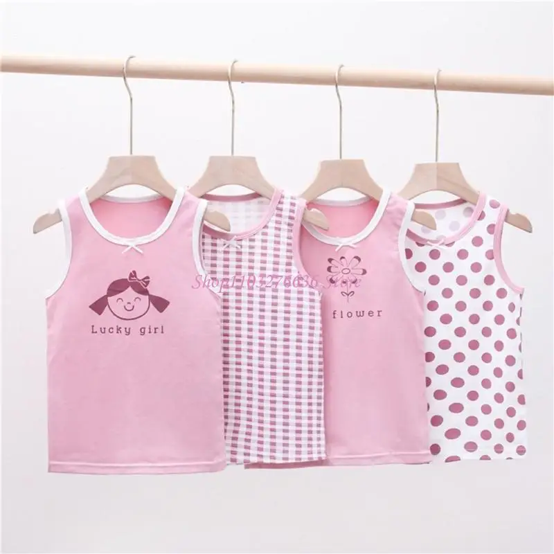 Camiseta deportiva sin mangas de algodón transpirable para niña - imagen 2