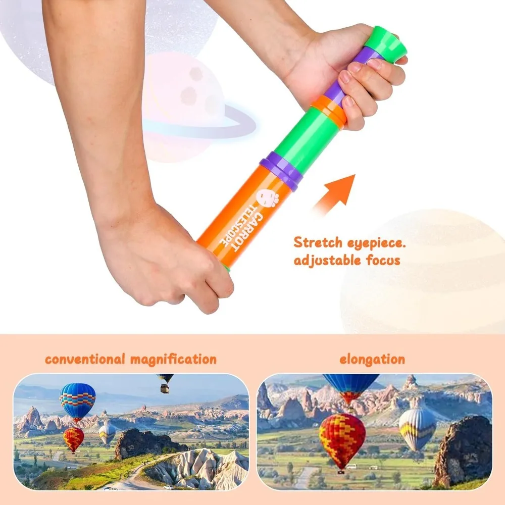 Telescopio infantil 8x para niños – Juguete educativo astronomía - imagen 3