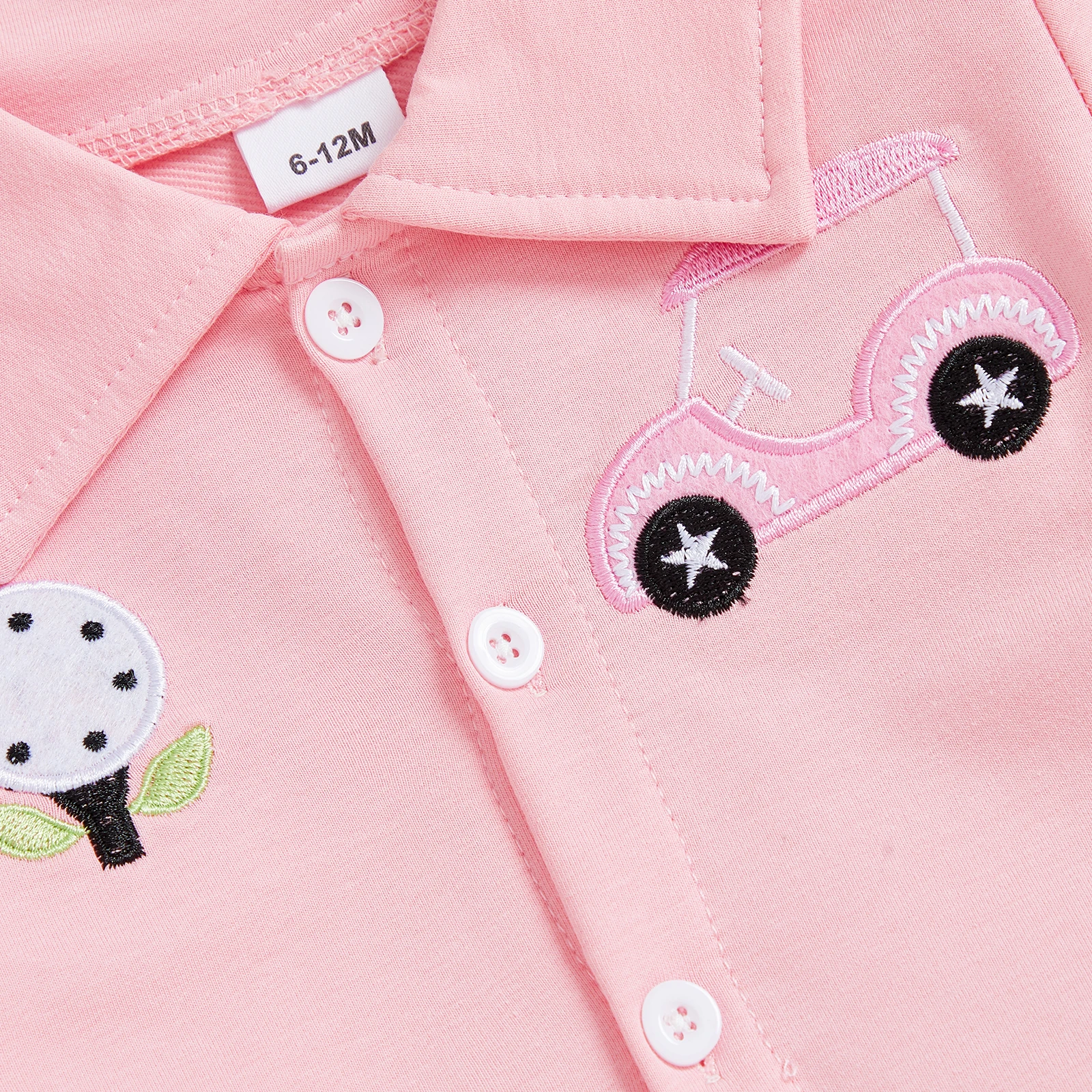 Tregren Vestido bordado para niñas de corte A con tul y manga larga - imagen 4