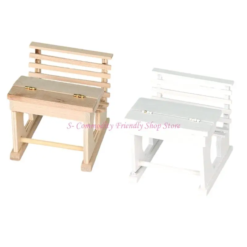 Accesorio modelo a escala 85AE 1:12 construcción madera auténtica mejora autenticidad las habitaciones pequeñas - imagen 3