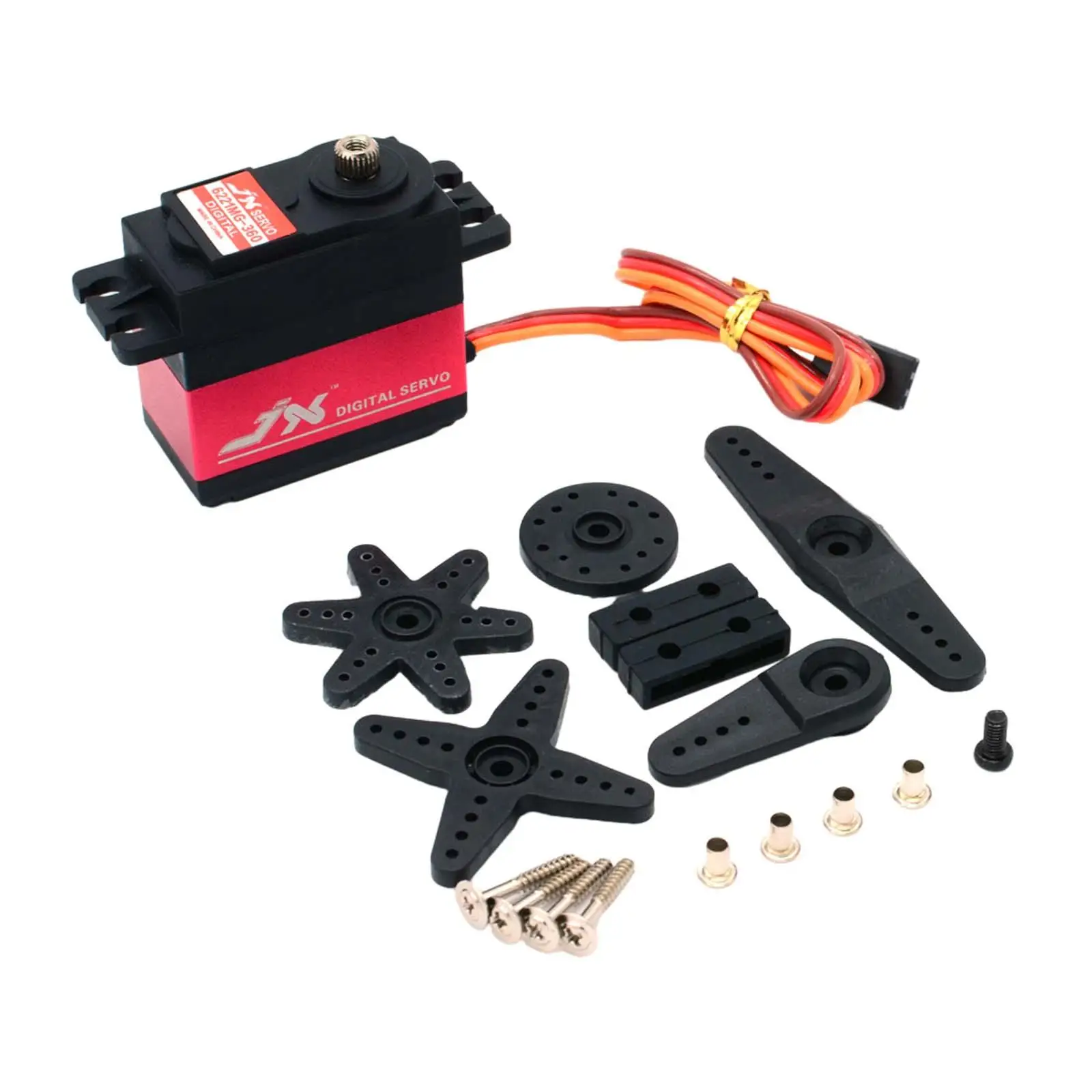 20kg Digital RC Servo Motor High Speed Servo Metal Gear Servo Waterproof for Pdi-6221MG 1/10 Scale Trucks RC Car DIY Modified