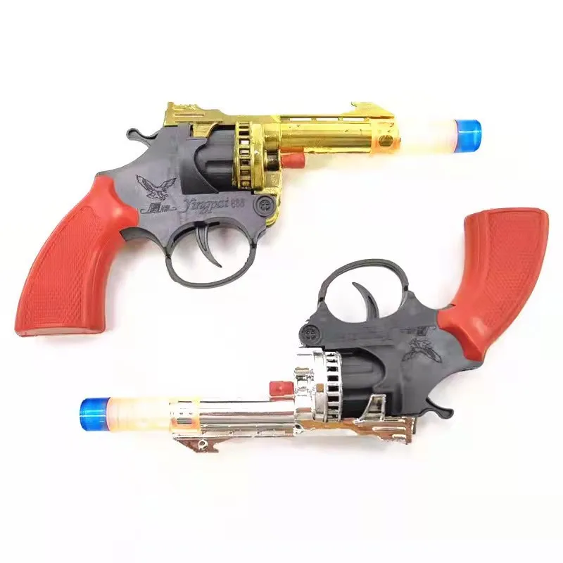 Pistola de juguete revólver, Mini modelo de pistola falsa, juguetes infantiles para adultos, colección para niños, regalo de cumpleaños y vacaciones