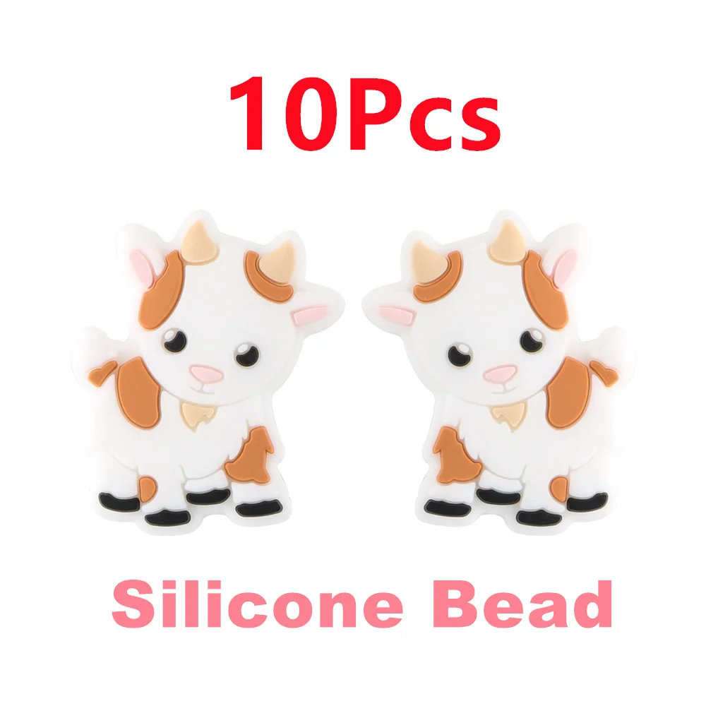 10pcs White
