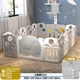 Grey White 16pcs