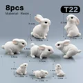 8pcs Rabbit-T22