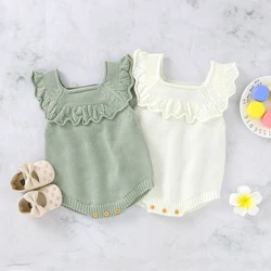Body mono cuerpo entero para bebé niña – Algodón suave sin mangas